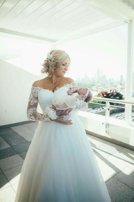 12 imágenes inspiración: bride mom 👶👰 - 5