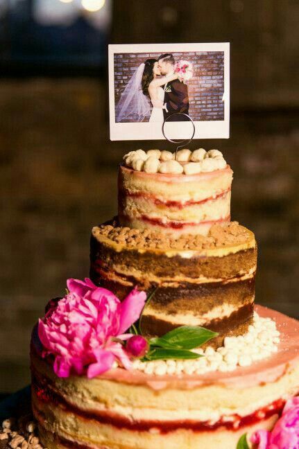 Polaroid cake topper - 2
