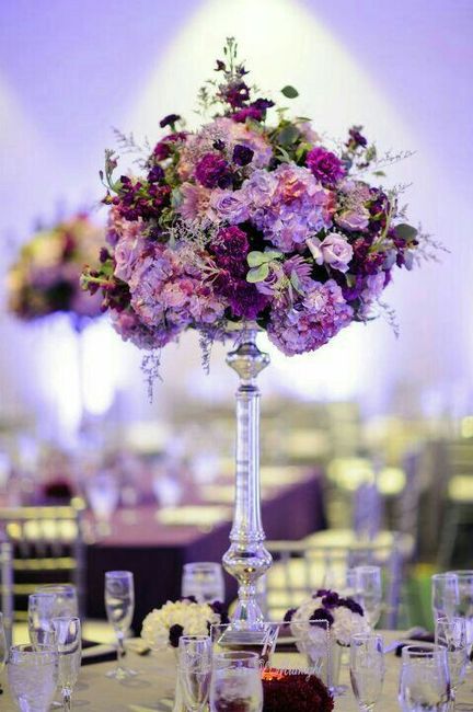 Bodas en tonos morados - 2