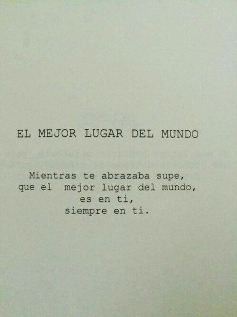 El mejor lugar del mundo. - 1