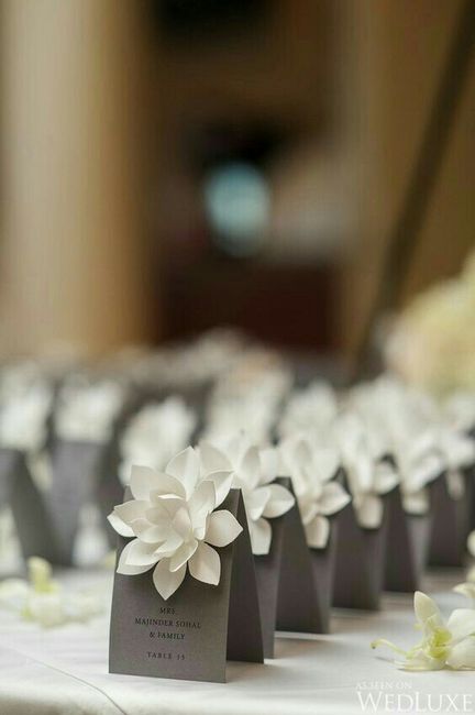 Boda en color gris/plata/blanco - 16