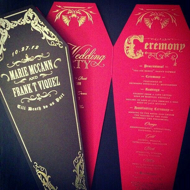 Ideas para boda en halloween. - 18