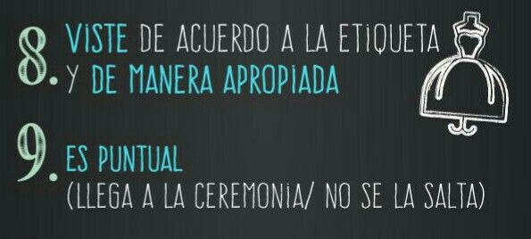 Los 13 mandamientos de los invitados de boda. - 4
