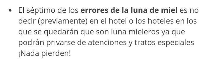 10 errores de la luna de miel. - 13