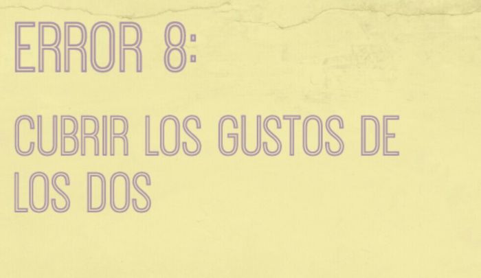 10 errores de la luna de miel. - 16