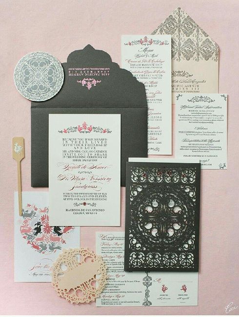 Invitaciones: corte láser - 4
