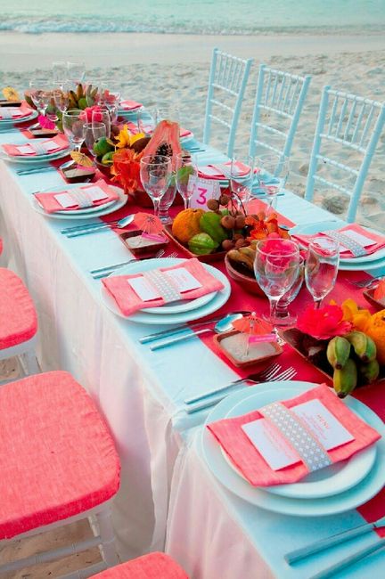 Combinación de flores y frutas para centros de mesa. - 8