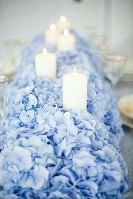 11 caminos de mesa con flores - 6