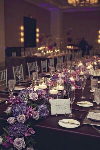 11 caminos de mesa con flores - 8
