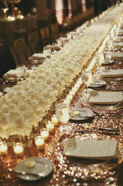 11 caminos de mesa con flores - 10