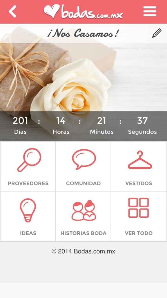 A cuantos días del gran día?? - 1