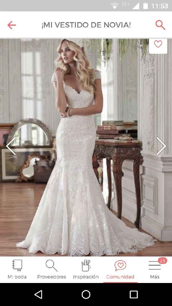 Me gustaria ver sus vestidos suban fotos.. - 1