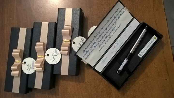 Detalles para testigos