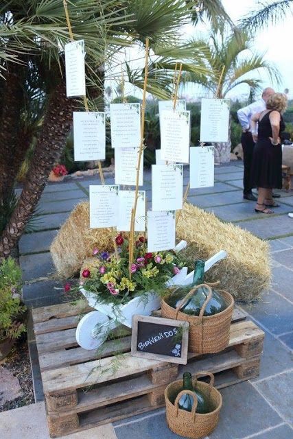 ideas originales para el Seating de tu boda - 2