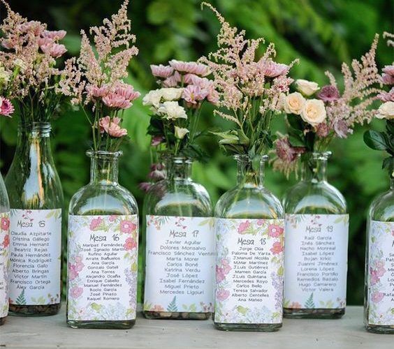 ideas originales para el Seating de tu boda - 7