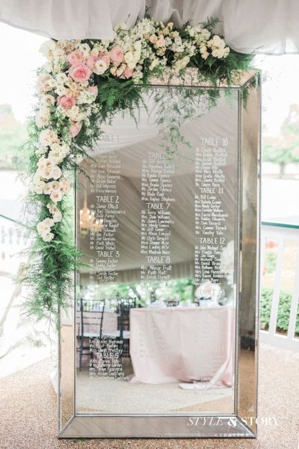 ideas originales para el Seating de tu boda - 20