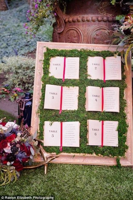 ideas originales para el Seating de tu boda - 22