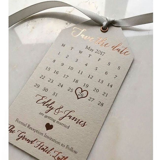 Save the date o reserva la fecha *ideas* - 7