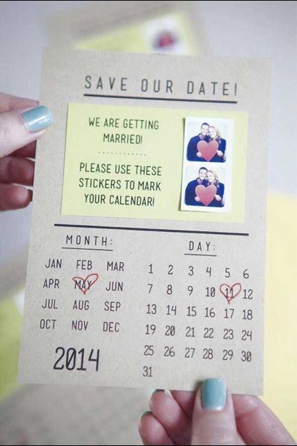 Save the date o reserva la fecha *ideas* - 17