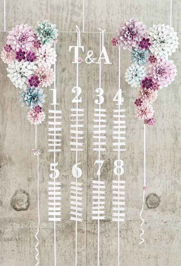 ideas originales para el Seating de tu boda - 3