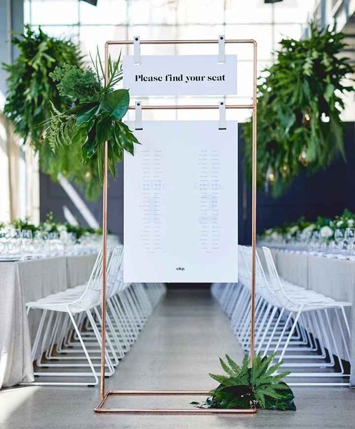 ideas originales para el Seating de tu boda - 6