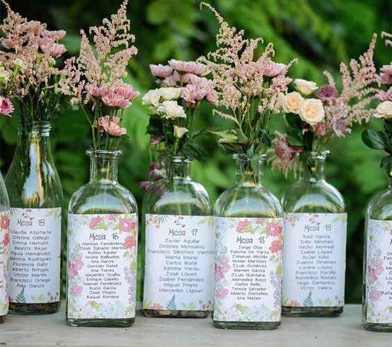 ideas originales para el Seating de tu boda - 7