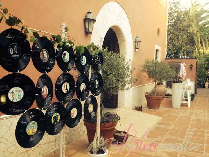 ideas originales para el Seating de tu boda - 10