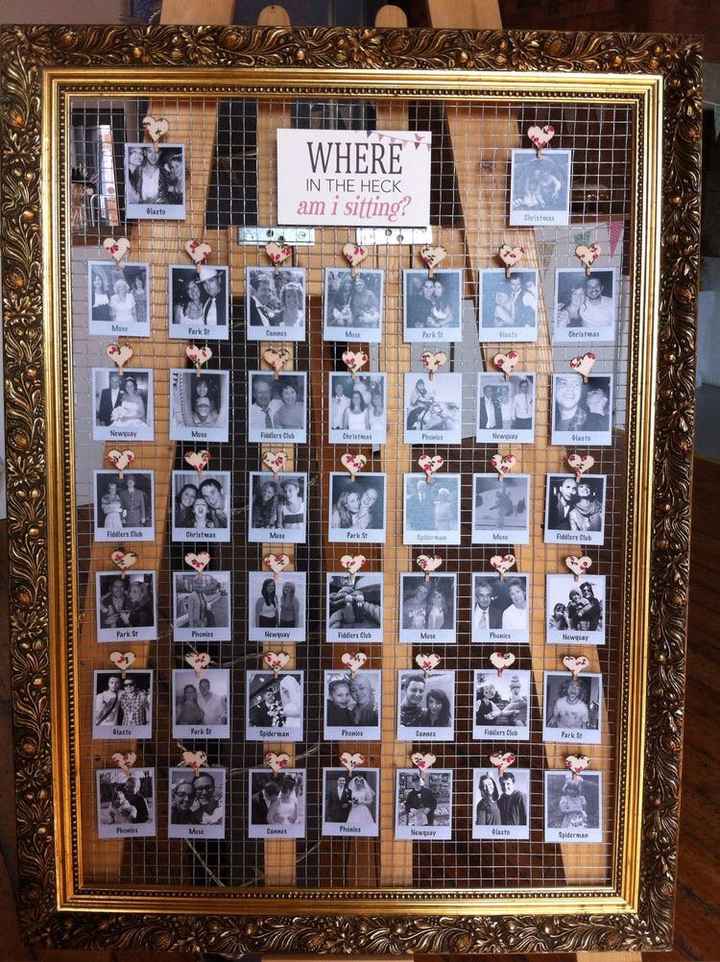 ideas originales para el Seating de tu boda - 21