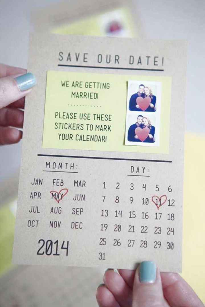 Save the date o reserva la fecha *ideas* - 17