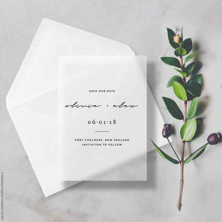 Save the date o reserva la fecha *ideas* - 18