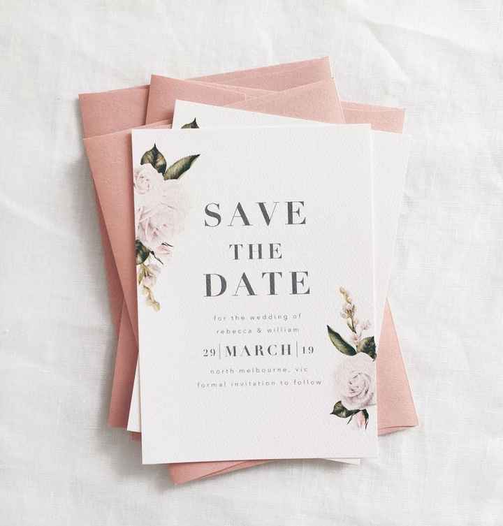 Save the date o reserva la fecha *ideas* - 20