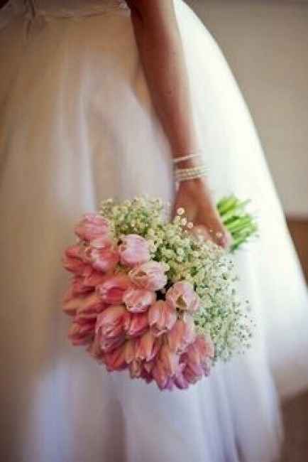 ramo con flores naturales