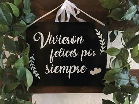 Mis letreros para los pajes y álbum de firmas - 4