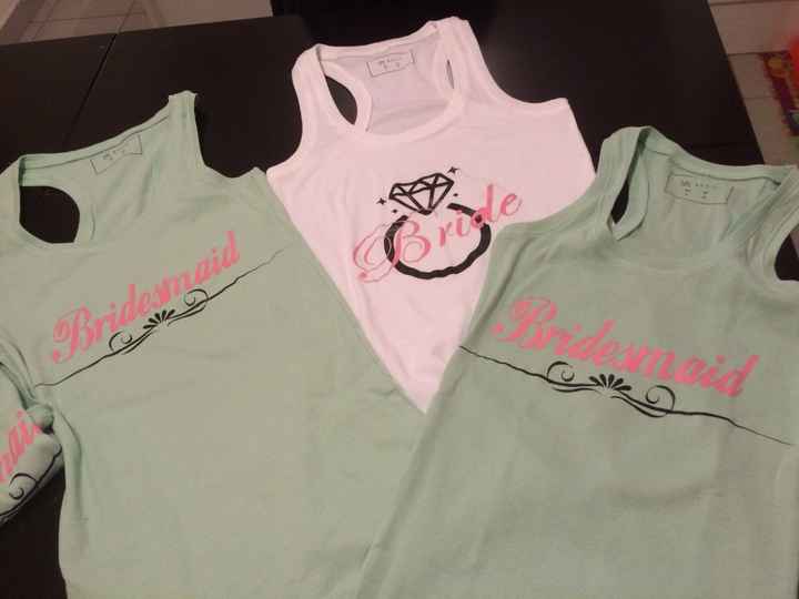 playeras bridesmaids