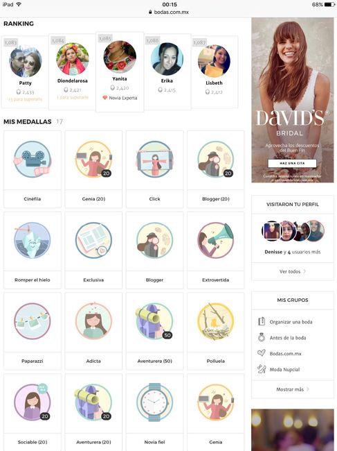 Nueva 🥈 Nuevo ranking...