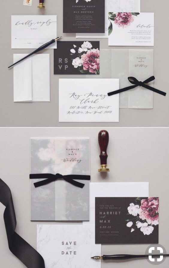  Texto y papelería  para la invitación de boda. - 4