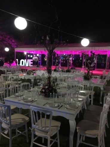 ¿Qué define el color de la boda? ¿Los centros de mesas?