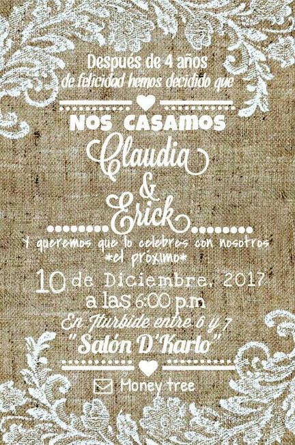  Les enseño cómo hice mis invitaciones :) - 1