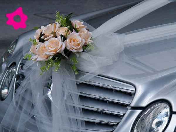 Decora tu auto para tu boda