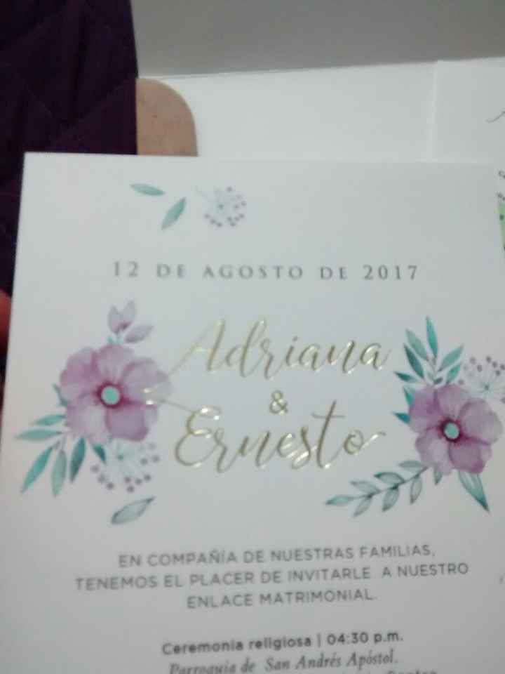 Invitaciones listas 😍 - 2