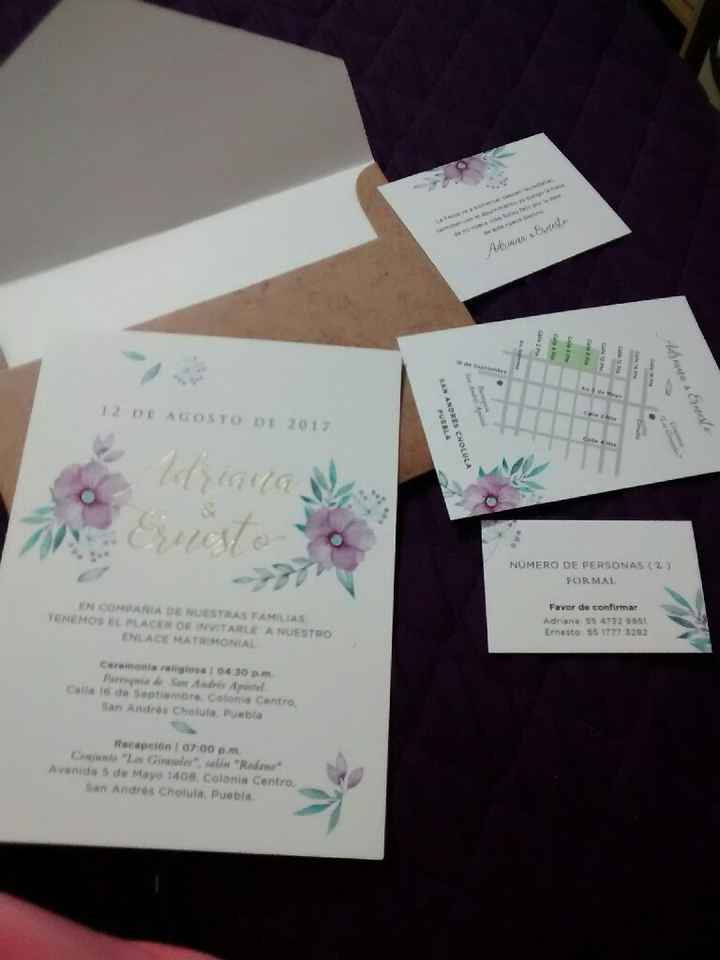 Invitaciones listas 😍 - 4