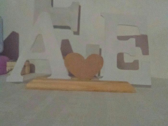 Avances copas, letras y centros de mesa - 2