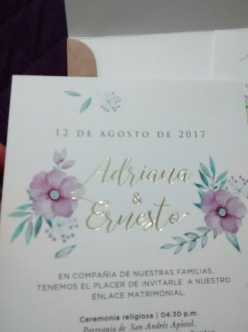 Invitaciones listas 😍 - 2