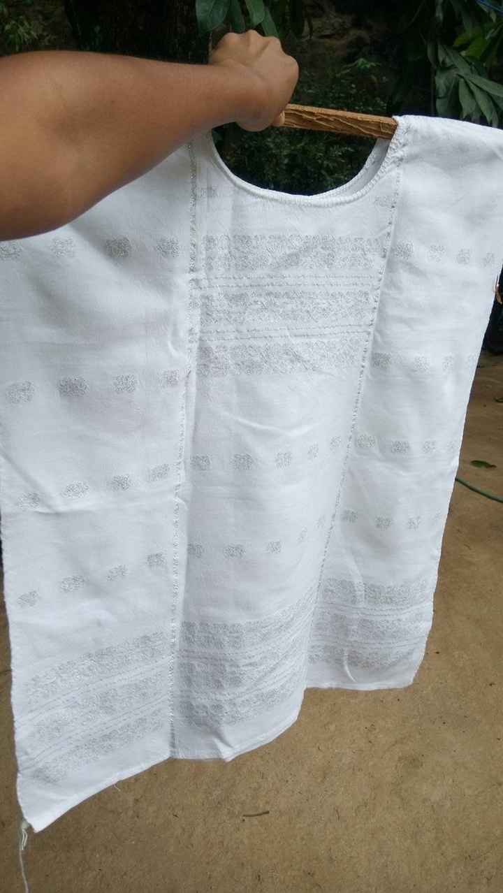 Huipil amuzgo nupcial