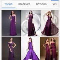 Combinaciones de colores entre dorado y uva - 2