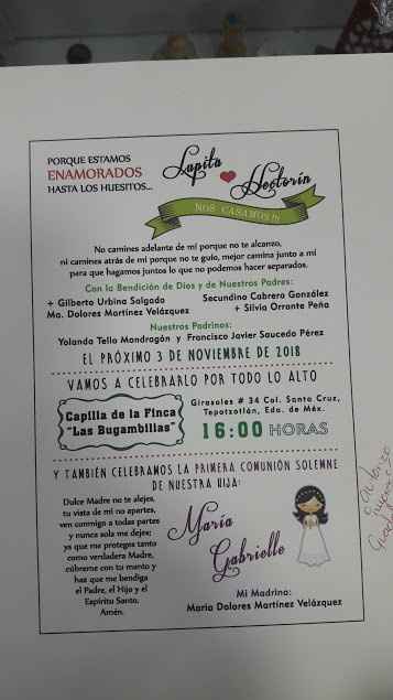 Nos casamos