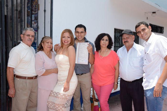 Los recien casados :)