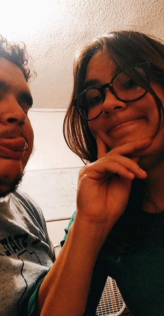 ¿Cuál fue la primera foto en pareja que subieron a las redes sociales? 16