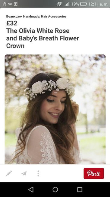 Una flor o corona de flores para el cabello? - 5