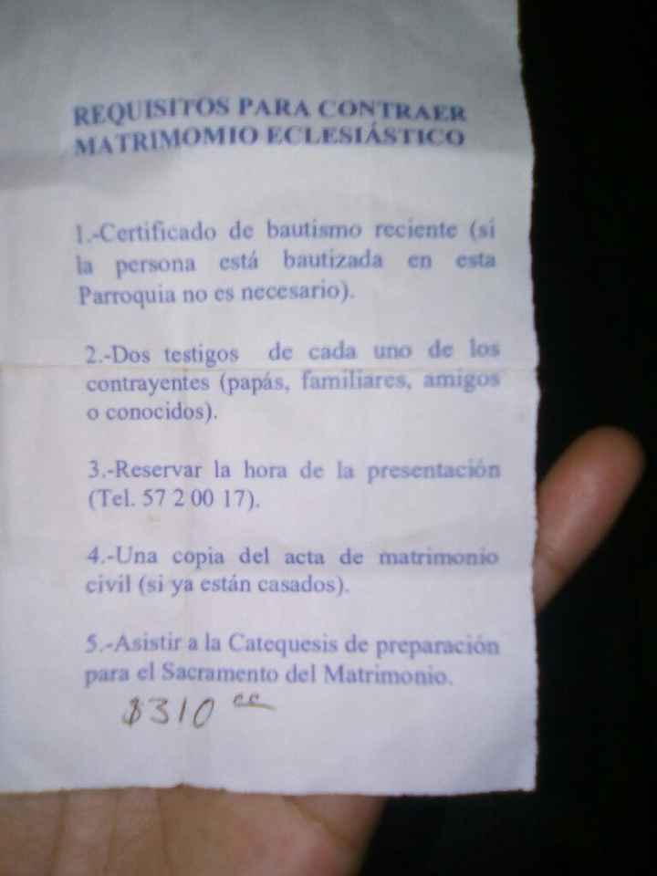 Boda religiosa - 1